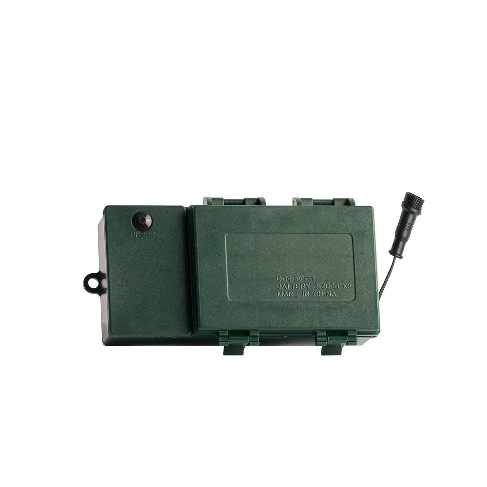 Batteriboks til julelys - Dark green